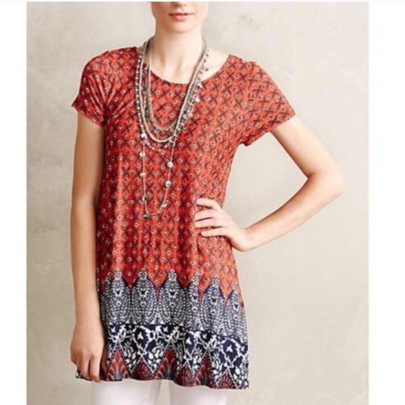 Anthropologie Puella Oakdale Tunic Top - Picture 2 of 8